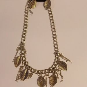 Necklace and earrings